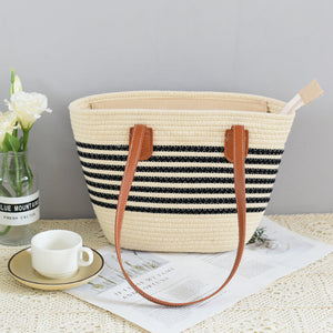 Off White Black Stripes