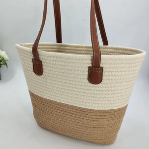 Brown & White