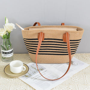 Khaki Black Stripes